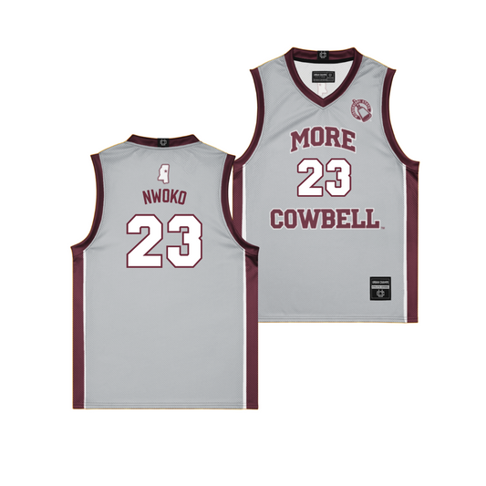 Mississippi State Mens Basketball 2025 Campus Edition Jersey - Michael Nwoko