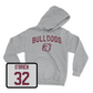 Sport Grey Baseball Bulldogs Hoodie - Michael O’Brien