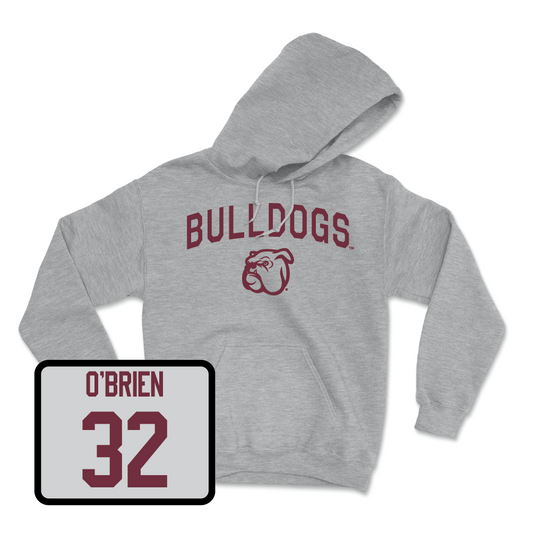 Sport Grey Baseball Bulldogs Hoodie - Michael O’Brien