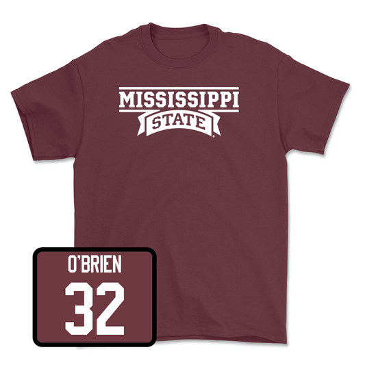 Maroon Baseball Team Tee - Michael O’Brien