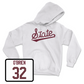 Baseball White Script Hoodie - Michael O’Brien