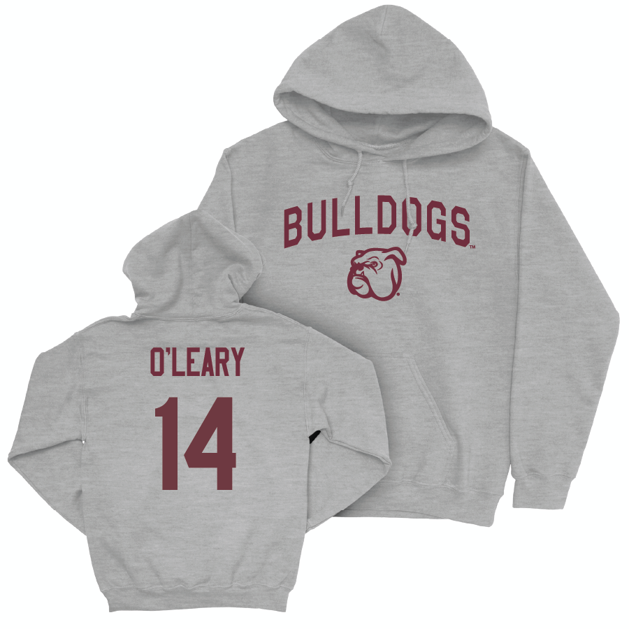 Sport Grey Baseball Bulldogs Hoodie  - Cade O’Leary