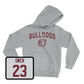 Sport Grey Baseball Bulldogs Hoodie  - Jackson Owen