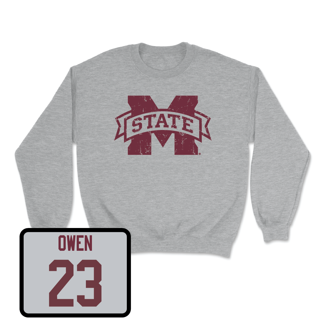 Sport Grey Baseball Classic Crew  - Jackson Owen