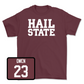 Maroon Baseball Hail Tee  - Jackson Owen