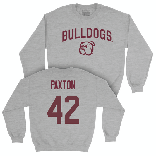 Sport Grey Football Bulldogs Crew   - Sam Paxton