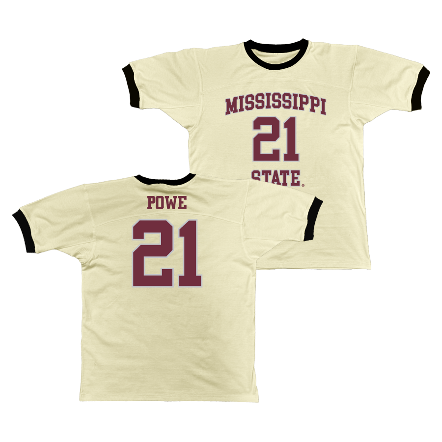 Mississippi State Retro Ringer Tee - Debreasha Powe