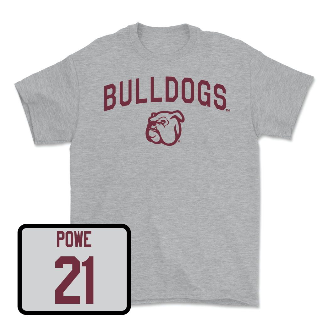 Sport Grey Women's Basketball Bulldogs Tee - Debreasha Powe