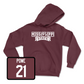 Maroon Women's Basketball Team Hoodie - Debreasha Powe