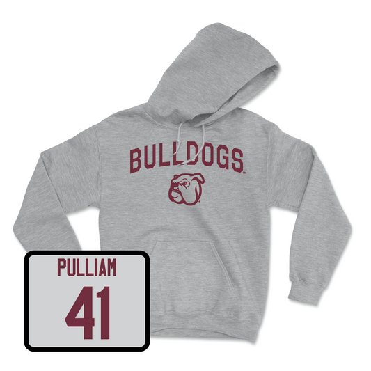 Sport Grey Baseball Bulldogs Hoodie - Ethan Pulliam