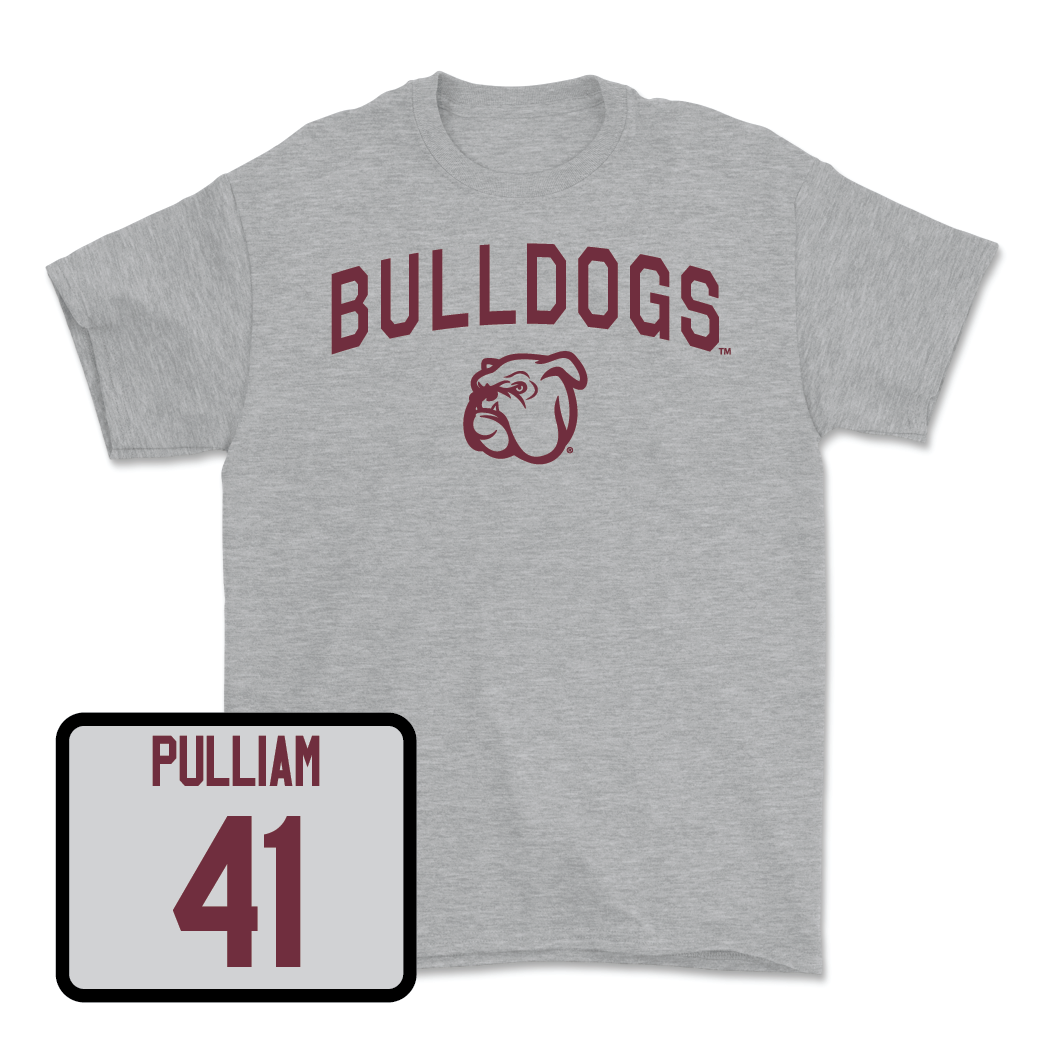 Sport Grey Baseball Bulldogs Tee - Ethan Pulliam