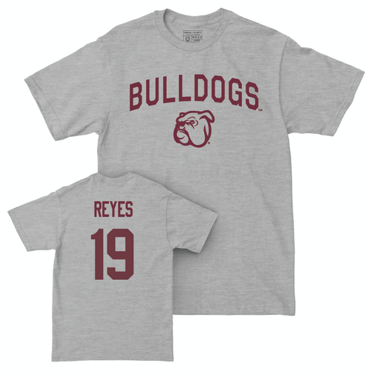 Sport Grey Football Bulldogs Tee   - Cyrus Reyes