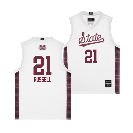 EXCLUSIVE: Mississippi State Winter Edition Basketball Jersey - MJ Russell