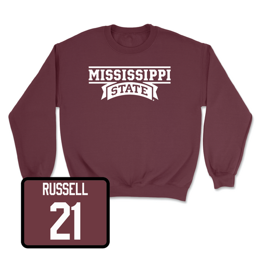 Maroon Men's Basketball Team Crew  - MJ Russell