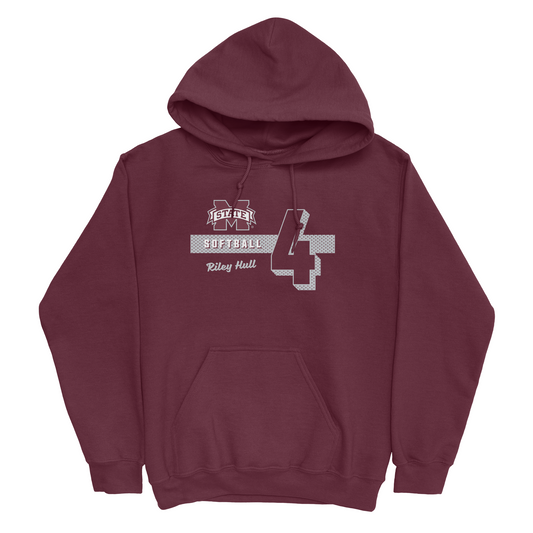EXCLUSIVE RELEASE: Riley Hull Block Letter Maroon Hoodie