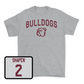 Sport Grey Football Bulldogs Tee  - Blake Shapen