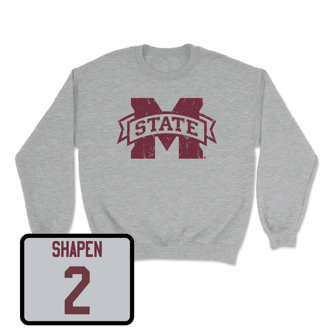 Sport Grey Football Classic Crew  - Blake Shapen