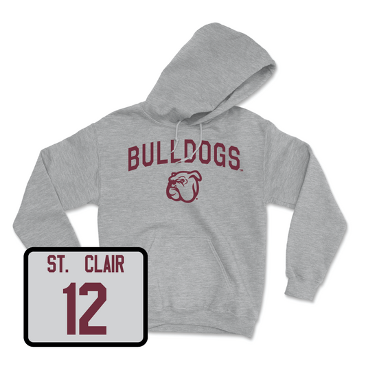 Sport Grey Softball Bulldogs Hoodie - Brylie St. Clair