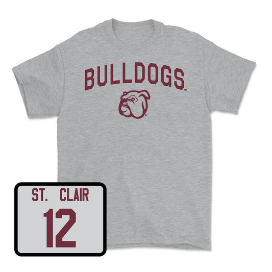 Sport Grey Softball Bulldogs Tee - Brylie St. Clair