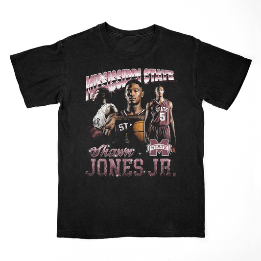 EXCLUSIVE RELEASE: Shawn Jones Jr. 90s Graphic Black Tee