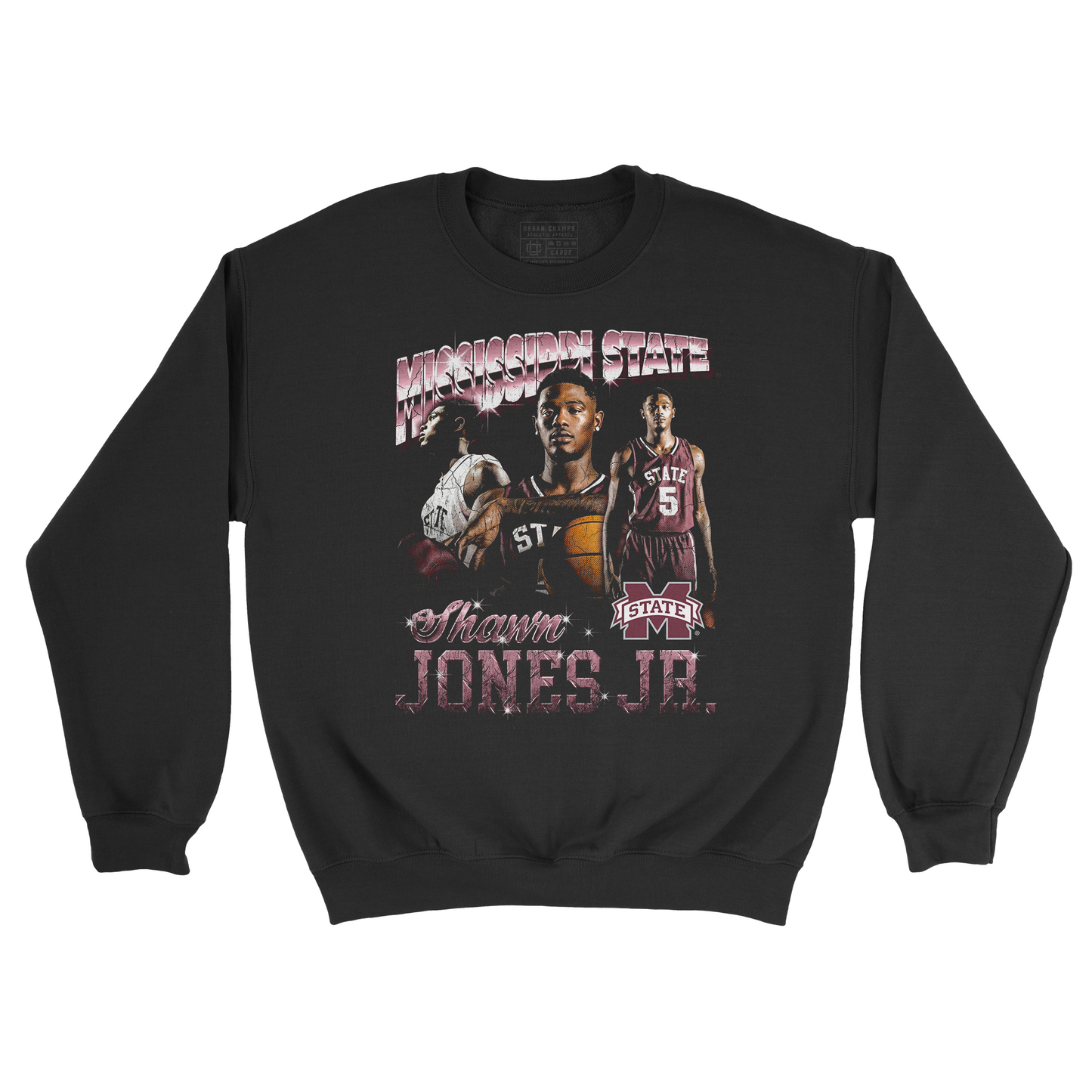 EXCLUSIVE RELEASE: Shawn Jones Jr. 90s Graphic Black Crew