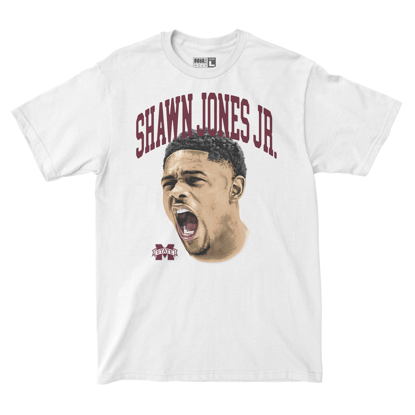 EXCLUSIVE RELEASE: Shawn Jones Jr. Portrait White Tee