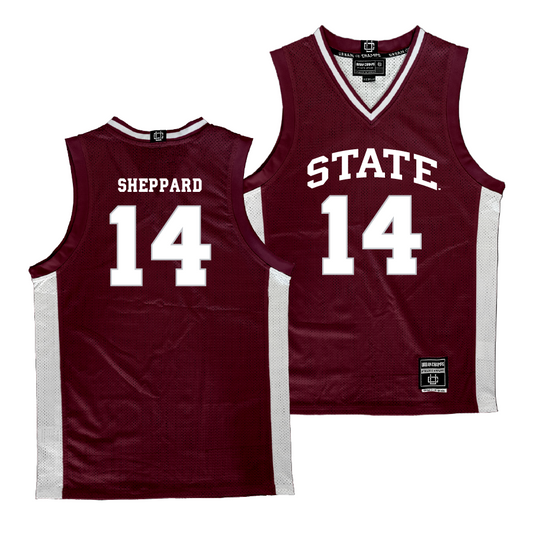 Mississippi State Women's Basketball Maroon Jersey  - Mjracle Sheppard