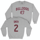 Sport Grey Football Bulldogs Crew - Isaac Smith