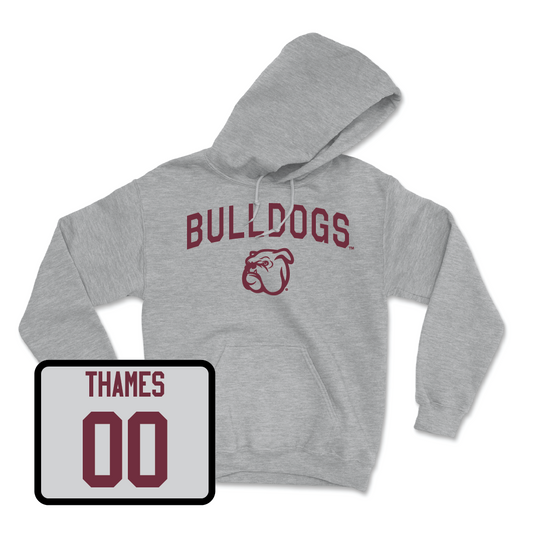 Sport Grey Women's Soccer Bulldogs Hoodie - Taylor Thames