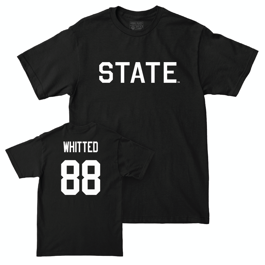 Football Black State Tee   - JaCorey Whitted