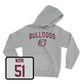 Sport Grey Football Bulldogs Hoodie - Luke Work