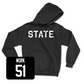 Football Black State Hoodie - Luke Work