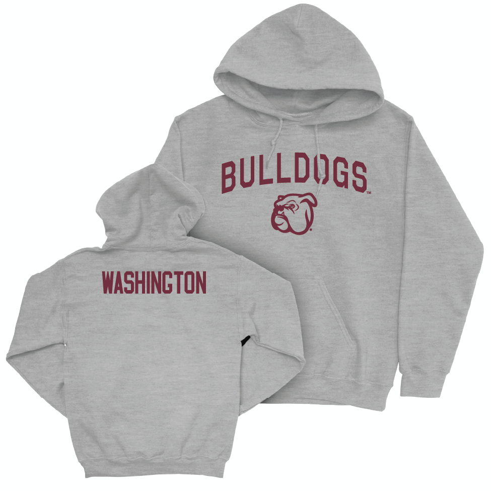 Sport Grey Men's Track & Field Bulldogs Hoodie  - Marquise Washington