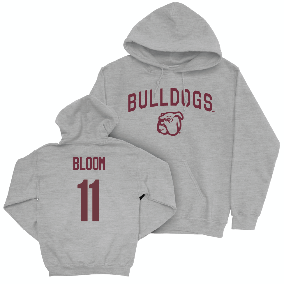 Sport Grey Women's Basketball Bulldogs Hoodie - Tahj-Monet Bloom