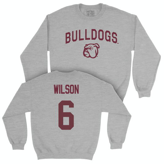 Sport Grey Football Bulldogs Crew   - Kolin Wilson