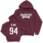 Maroon Football Team Hoodie   - Corey Clark