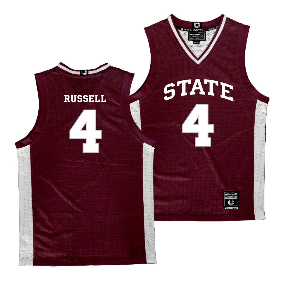 Mississippi State Women's Basketball Maroon Jersey   - Eniya Russell