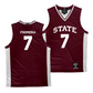 Mississippi State Men's Basketball Maroon Jersey  - Jeremy Foumena