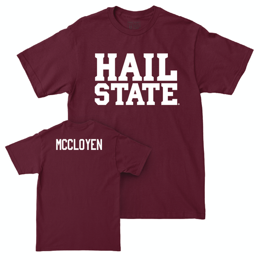 Maroon Men's Track & Field Hail Tee  - Roury McCloyen