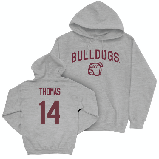 Sport Grey Women's Basketball Bulldogs Hoodie - Kayla Thomas