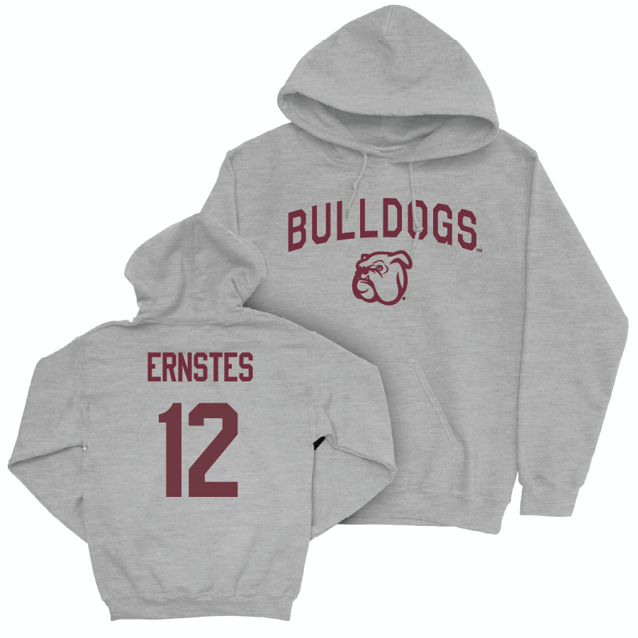 Sport Grey Softball Bulldogs Hoodie  - Paige Ernstes