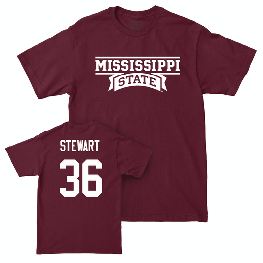 Maroon Football Team Tee   - Ja'Bryis Stewart