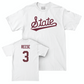 Baseball White Script Comfort Colors Tee  - Ace Reese