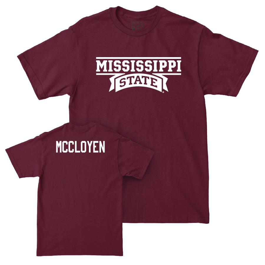 Maroon Men's Track & Field Team Tee  - Roury McCloyen