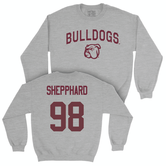 Sport Grey Football Bulldogs Crew   - Ashun Shepphard