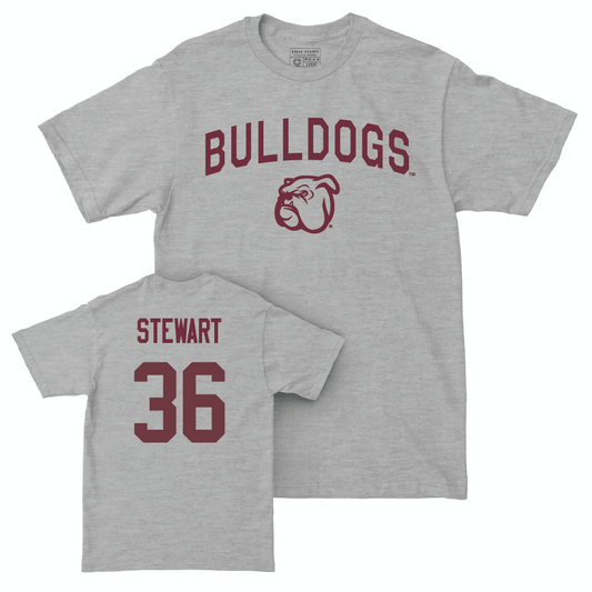 Sport Grey Football Bulldogs Tee   - Ja'Bryis Stewart