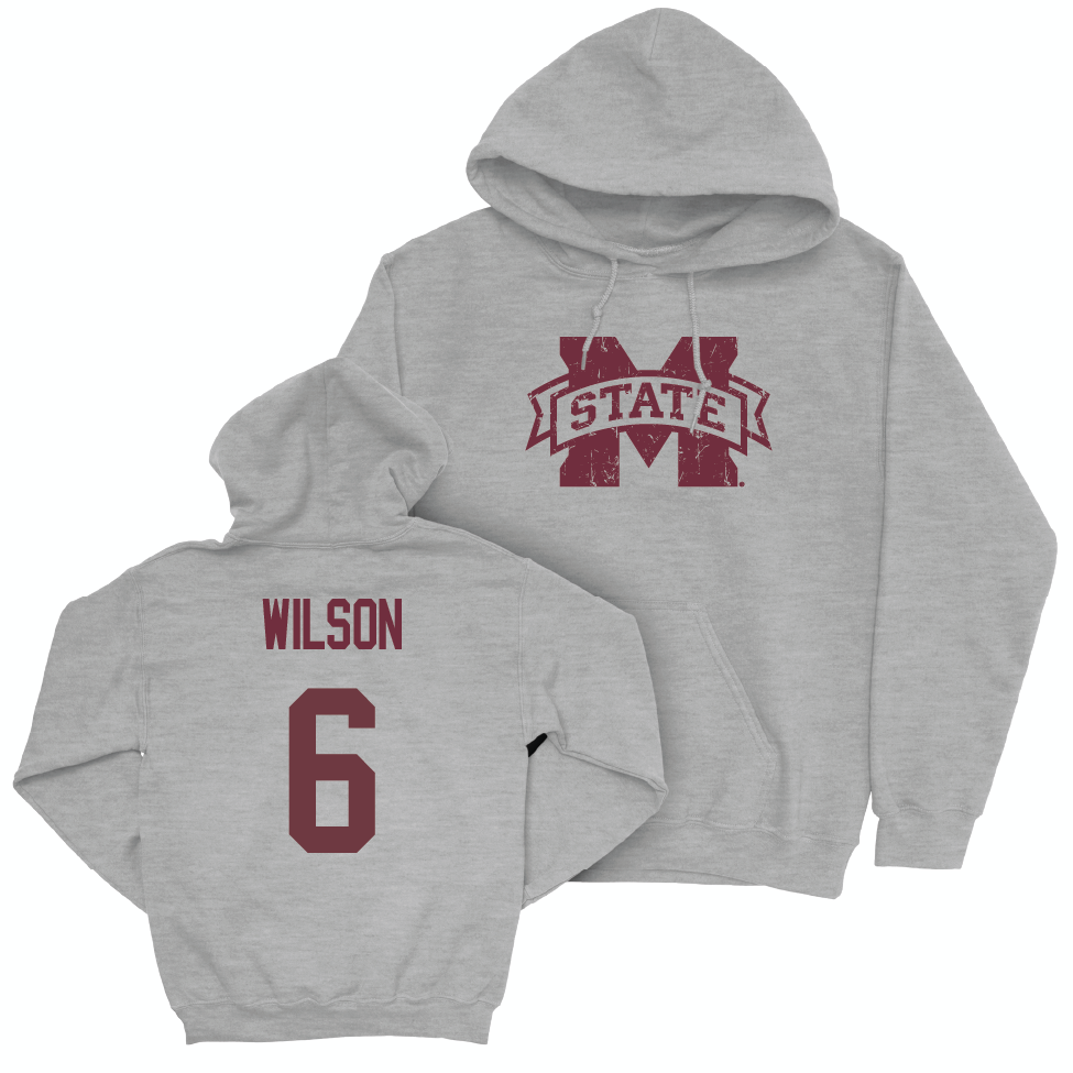 Sport Grey Football Classic Hoodie   - Kolin Wilson