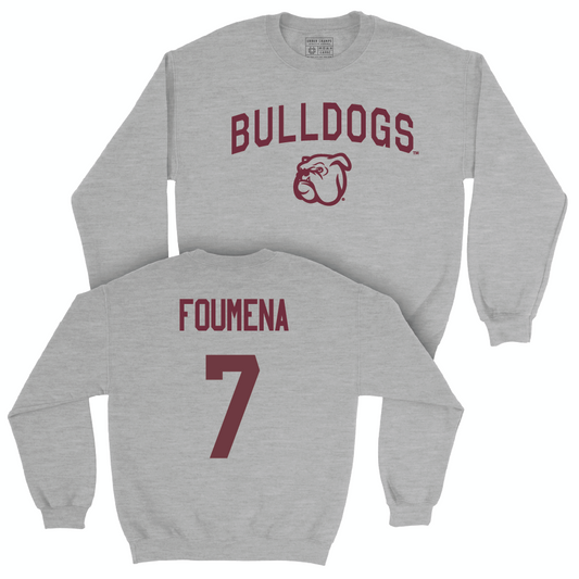 Sport Grey Men's Basketball Bulldogs Crew  - Jeremy Foumena