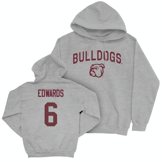 Sport Grey Women's Basketball Bulldogs Hoodie - Shakirah Edwards