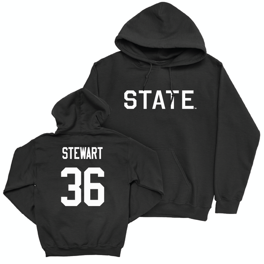Football Black State Hoodie   - Ja'Bryis Stewart